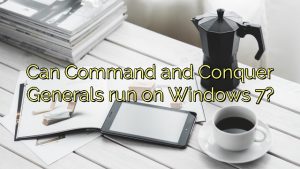 command conquer generals windows 7 script